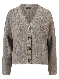 ApartFashion Women's Strickjacke, grau Melange, 42/46 von ApartFashion