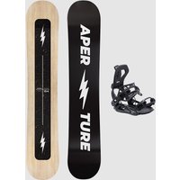 Aperture Shredder + 2024 SP FT360 M Snowboard-Set uni von Aperture
