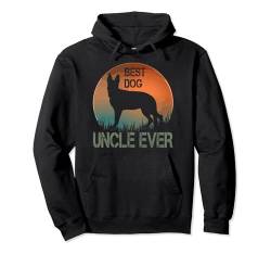 Funny Best Dog Uncle Ever Father's Day Dad Dog Lovers Pullover Hoodie von Apparel Awesome Family Girl Boy Women Men Mom Dad