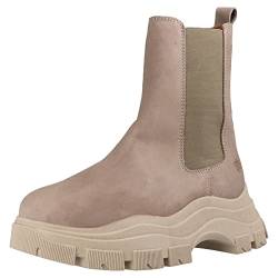 Apple of Eden - Anka - Boots, Größe:38 EU, Farbe:Taupe von Apple of Eden