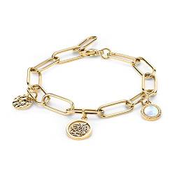 Apple of Eden Armband AJ-0057-B-20 IP Gold von Apple of Eden