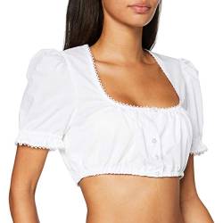 Apple of my eye Damen 955769 Bluse, Weiß, 38 von Apple of my eye