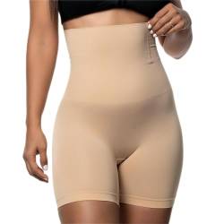 AppleTofu High Waist Body Shapewear Shorts für Damen - Nahtloser Body Shaper für Taille, Oberschenkel, Hüfte, Bauchkontrolle & Abnehmen, hautfarben, X-Large/XX-Large von AppleTofu