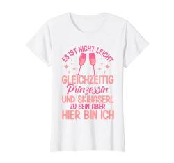 Damen Skihaserl Es Ist Nicht Leicht Prinzessin Skihaserl Apres Ski T-Shirt von Apres Ski Damen Kostüm