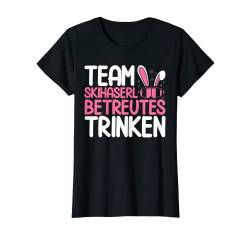 Damen Skihaserl Team Skihaserl Betreutes Trinken Apres Ski T-Shirt von Apres Ski Damen Kostüm