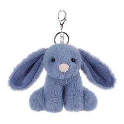 Apricot Lamb –key-navy blue vid bunny– Plüsch Schlüsselanhänger, Glücksbringer, für Kinder und Baby-Hase von Apricot Lamb