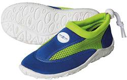 Aqua Lung Unisex-Erwachsene Cancun JR Seeschuhe, Royal Blue/Bright Green von Aqua Lung