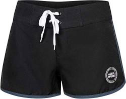 Aqua Speed Badehose für Frauen | Beachvolleyball Schwimmhose | Sport Shorts | Strandshorts | Badeshorts | Swimwear | Schwarz Grau | Gr. XL | Viki von Aqua Speed