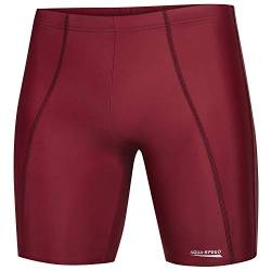 Aqua Speed Enge Schwimmhose für Herren + gratis eBook | Männer Swim Trunks | Badepants | Moderne UV Schwimmbekleidung | Long, Gr. XXL 04. Nairobi von Aqua Speed