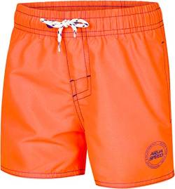 Aqua Speed Jungen Badehosen + gratis eBook | Badeshorts | Boys Swim Shorts | Beach Swimwear | Wassershorts Strand | Orange| Gr. 6 8 Jahre | Liam von Aqua Speed