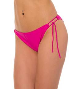 Aquarti Damen Bikinihose Seitlich Gebunden Bikinislip Brazilian Style, Farbe: Pink, Größe: 36 von Aquarti