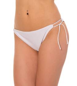 Aquarti Damen Bikinihose Seitlich Gebunden Bikinislip Brazilian Style, Farbe: Weiß, Größe: 36 von Aquarti