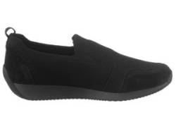 Slip-On Sneaker ARA "LISSABON" Gr. 2,5, schwarz Damen Schuhe Herbstschuh Modernsneaker Slip-on-Sneaker Slipper Sneaker low Slipper, Halbschuh, Freizeitschuh mit Gore-Tex von Ara