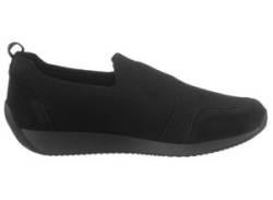 Slip-On Sneaker ARA "LISSABON" Gr. 4 (37), schwarz Damen Schuhe Herbstschuh Modernsneaker Slip-on-Sneaker Slipper Sneaker low von Ara