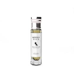 FR230 WOODY OUD Parfümöl für Männer, 6 ml, Roll-On-Flasche, arabische Opulenz, holzig/balsamisch/oud/warm/würzig/aromatisch von Arabian Opulence