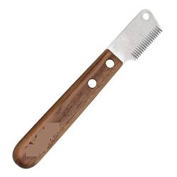 Kamm Beauty Tools Haarzieher Kamm Holzkamm (Color : Left hand) von Arazi