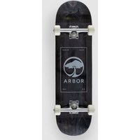 Arbor Street 8.5" Logo Skateboard black von Arbor