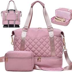 Archic Reisetasche, Pink, Carry-on 19.5-inch, Duffle Bag Weekender Bag von Archic