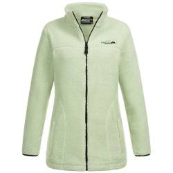 Arctic Seven Damen Fleecejacke Sherpa Fleece Outdoor Jacke warm ohne Kapuze AS-416 [AS-416-Dusty-Mint-Gr.S] von Arctic Seven