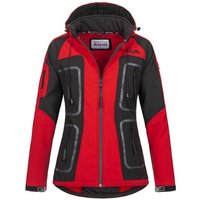 Arctic Seven Softshelljacke AS-181 funktionale Outdoorjacke mit abnehmbarer Kapuze von Arctic Seven