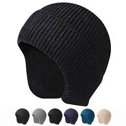 Arcweg Wintermütze Herren Weich Warm Strickmütze Beanie Mütze Atmungsaktiv Mütze für Damen und Herren Unisex Outdoor von Arcweg