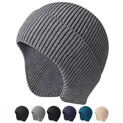 Arcweg Wintermütze Herren Weich Warm Strickmütze Beanie Mütze Atmungsaktiv Mütze für Damen und Herren Unisex Outdoor von Arcweg