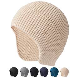 Arcweg Wintermütze Herren Weich Warm Strickmütze Beanie Mütze Atmungsaktiv Mütze für Damen und Herren Unisex Outdoor von Arcweg