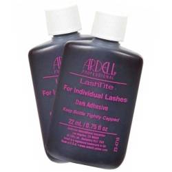 Ardell Lash Tite Permanent Adhesive for False Eyelashes .75oz Dark by Ardell von Ardell