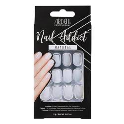 Ardell Nail Addict - Natural Style - künstliche Nägel - Nagelspitzen in Salonqualität für Zuhause (Natural Squared) von Ardell
