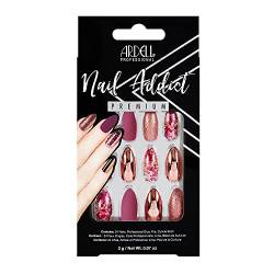 Ardell Nail Addict - Press-On Manicure - Chrome Pink Foil von Ardell