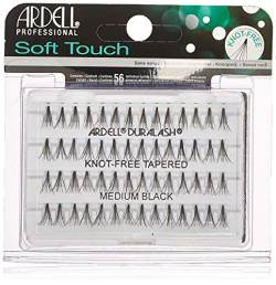 Ardell Professional - Soft Touch Knot-Free Tapered Individual Eyelashes - Medium Black von Ardell