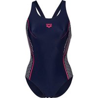 ARENA Damen Schwimmanzug WOMEN'S SWIMSUIT V BACK GRAPHIC EMS von Arena