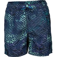 ARENA Kinder Badeshorts BOYS BEACH BOXER ALLOVER von Arena