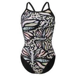 Arena W Butterflies Swimsuit Damen (Schwarz 36 D) Badeanzüge von Arena