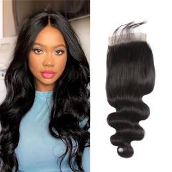 Closure Bresilienne 6x6 Real Bresilienne Remy Cheveux Humains Closure Body Wave Free Part Hair 6x6 Lace Closure With Natural Hairline Baby Hair 16 Zoll von Arenshxc