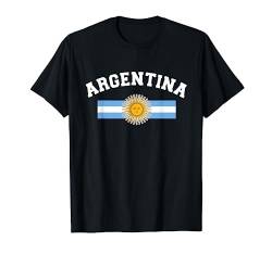 Argentinien Argentina Flagge T-Shirt von Argentinien Geschenke