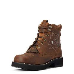 Ariat Damen Probaby Lacer Boot Western-Cowboystiefel, Treibholz Braun/Treibholz Braun, 37.5 EU von Ariat