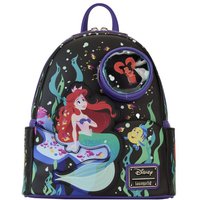 Arielle, die Meerjungfrau - Disney Mini-Rucksack - Loungefly - 35th Anniversary - Life is the Bubbles (Glow in the Dark) - für Damen - multicolor  - von Arielle, die Meerjungfrau