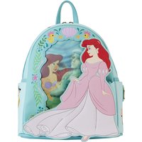 Arielle, die Meerjungfrau - Disney Mini-Rucksack - Loungefly - Princess Lenticular - für Damen - multicolor  - Lizenzierter Fanartikel von Arielle, die Meerjungfrau