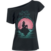 Arielle, die Meerjungfrau - Disney T-Shirt - Part Of Your World - S bis 5XL - für Damen - Größe 3XL - schwarz  - Lizenzierter Fanartikel von Arielle, die Meerjungfrau