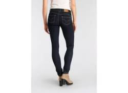 Skinny-fit-Jeans ARIZONA "Shaping" Gr. 18, K + L Gr, blau (rinsed) Damen Jeans Röhrenjeans Mid Waist von Arizona
