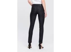 Skinny-fit-Jeans ARIZONA "Shaping" Gr. 18, K + L Gr, schwarz (black) Damen Jeans Röhrenjeans Mid Waist von Arizona