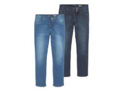 Stretch-Jeans ARIZONA "Willis" Gr. 27, U-Gr, blau (blue used und blue black used) Herren Jeans Stretch von Arizona