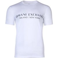 ARMANI EXCHANGE T-Shirt Herren T-Shirt - Schriftzug, Rundhals, Cotton von Armani Exchange