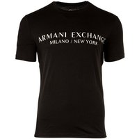 ARMANI EXCHANGE T-Shirt Herren T-Shirt - Schriftzug, Rundhals, Cotton von Armani Exchange