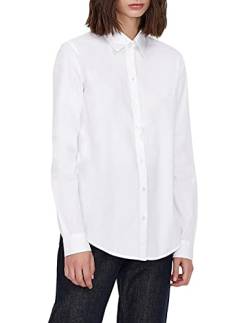 Armani Exchange Damen Casual & ELEGANT Hemd, White, Small (Herstellergröße:S) von Armani Exchange