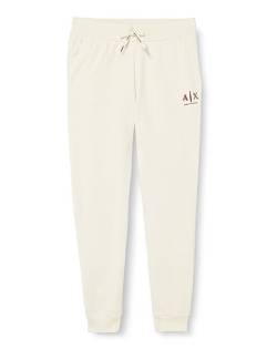 Armani Exchange Damen Logo Capsule Comfortable Sweatpants, Weiß, XL EU von Armani Exchange