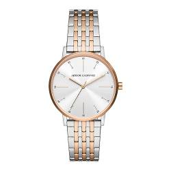 Armani Exchange Damen Quarz 3 Zeiger Uhr mit Armband AX5580 von Armani Exchange