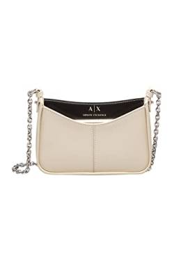 Armani Exchange Damen Sibilla Crossbody Shoulder, Milk/Black, S EU von Armani Exchange