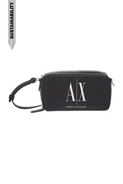 Armani Exchange Damen Sustainable, Crossbody Camera Case, Schwarz, Einheitsgröße EU von Armani Exchange